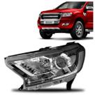 Farol Ranger 2016 2017 2018 Elétrico Com Motor Com Projetor Cromado