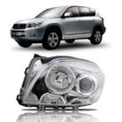 Farol Rav4 2009 2010 2011 2012 2013 Máscara Cromada