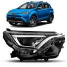 Farol Rav4 2017 a 2019 Eletrico C Motor C Led Sem Reator