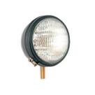 Farol Redondo 156Mm Trator CAT 24V 55/50W carcaca aro e refletor em aco, lente de vidro, com lampada H5