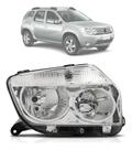 Farol Renault Duster / 10 A 15 - Lado Esquerdo (Motorista)