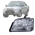 Farol s-10 2004 - 2005 - 2006 - 2007 lado esquerda cristal