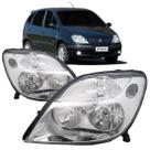 Farol scenic 2001 2002 2003 2004 2005 2006 2007 2008 2009 cromado elétrico