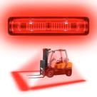 farol segurança empilhadeira Led vermelho linear 10A 12v 80v