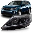 Farol Sorento 2014 2015 Preto Elet C/motor C/led C/ent Xen