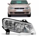 Farol Stilo 2001 2002 2003 2004 2005 06 2007 Moldura Cromada Sem Auxiliar Elétrico com Plug Quadrado