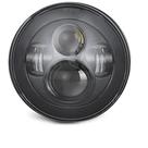 Farol SUNPIE de 7 polegadas preto para Harley Street Glide/Electra