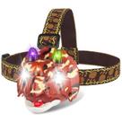 Farol TIGTECGAME Triceratops LED Dinosaur para crianças +3 anos