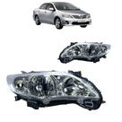 Farol toyota corolla 2012 2013 2014 2015 direito cromado