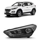 Farol Tucson 2017 2018 2019 2020 21 2022 S/ Led C/ Projetor