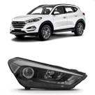 Farol Tucson 2017 2018 2019 2020 21 2022 S/ Led C/ Projetor