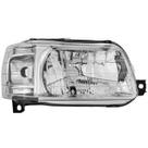 Farol uno/fiorino 04/14 foco simples mascara cromada