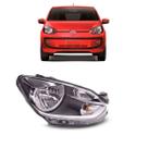 Farol Up 2014 2015 2016 Eletrico Manual Com Friso Cinza