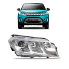 Farol Vitara 2016 a 2019 Eletrico Com Motor Cromado