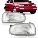 Farol Volkswagem Golf Alemão 1992 1993 1994 1995 1996 1997 1998 Cromado