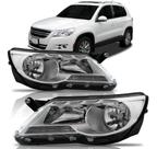 Farol volkswagen tiguan 2008 2009 2010 2011 cromado