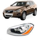 Farol volvo xc60 2008 2009 2010 2011 2012 2013 eletrico com motor