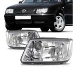 Farol VW Bora 99 00 01 02 03 04 05 Lado Esquerdo Motorista com Auxiliar Original VW Hella