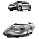 Farol VW Gol Saveiro Voyage G5 2009 2010 2011 2012 Foco Simples Cromado Lado Esquerdo Farol VW Gol Saveiro Voyage G5 2009 2010 2011 2012 Foco Simples Cromado Lado Esquerdo