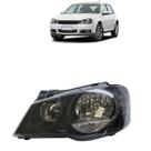 Farol VW Golf 2008 2009 2010 2011 2012 2013 Máscara Negra Lado Esquerdo