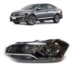 Farol VW Polo Virtus 2018 2019 20 21 22 com Friso Cromado LE
