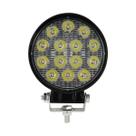 FAROLETE MILHA REDONDO LED 42W auxiliar universal 12v 24v FAROLETE MILHA REDONDO LED 42W auxiliar universal 12v 24v