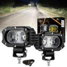 Faros LED Auxbeam 4 Cubos 60W 3600lm 120 Inundación IP68 Impermeables