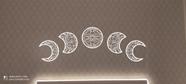 Fases da Lua em ACM para decoração Interna e Externa!