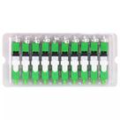 Fast Connector SC/APC com CLIP e Trava Verde Fast Connector SC/APC com CLIP e Trava Verde