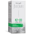 Fast Pure Vitamina K2 120Mcg + D3 2000Ui Sabor Frutas Vermelhas Katiguá 20ml