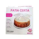 Fatia certa 26,5cm para 12 ou 18 fatias mago