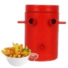 Fatiador Batata Fritas Microondas Cortador 2 Em 1