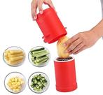 Fatiador Batata Fritas Microondas Jiffy Fries Cortador 2in1