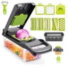 Fatiador Cozinha Cortador Multifuncional 16 em 1 Aço Inox Para Vegetais/Frutas/Legumes