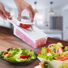 Fatiador de tomate cortador com recipiente corta legumes Fatiador de tomate cortador com recipiente corta legumes