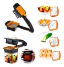Fatiador Inox P/ Frutas Legumes Cortador Multi Lâminas Fatiador Inox P/ Frutas Legumes Cortador Multi Lâminas