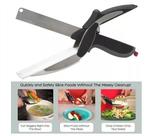 Fatiadora Tesoura De Alimentos Smart Cutter 2 Em 1 Cortador
