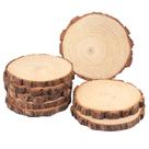 Fatias de madeira GNIEMCKIN Natural Pine 20-23 cm, artesanato DIY, 8 unidades Fatias de madeira GNIEMCKIN Natural Pine 20-23 cm, artesanato DIY, 8 unidades