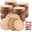 Fatias de madeira JOIKIT 8-10 cm 50 unidades Natural Pine Craft