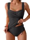 Fatos de banho Tankini B2prity Tummy Control para mulheres com bunda