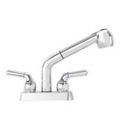 Faucet JS Jackson fornece duas alças removíveis cromadas Faucet JS Jackson fornece duas alças removíveis cromadas