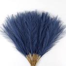 Faux Pampas Grass Decor Acfruits em azul marinho, 30 unidades de 43 cm