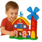 Fazendinha Celeiro Brinquedo Educativo Infantil C/ Animais Fazendinha Celeiro Brinquedo Educativo Infantil C/ Animais