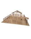 Fazendinha Curral Grande Fazenda MDF Cru 3 MM
