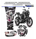 Fazer 250- 1 Tankpad+1 Bocal+1 Refletivo+1 Ploter+1 Chaveiro
