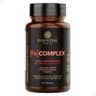 Fe Complex Iron Ferro Vit B Vit C Vegan 90 Capsulas Essential