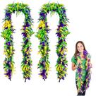 Feather Boa 4E's Novelty Mardi Gras 1,8 m de penas fofas