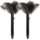 Feather Duster IHUFeather Pena de avestruz retrátil 38 cm