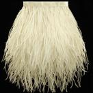 Feather Trim Soarer Ostrich 2 jardas 13-18 cm bege