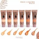 Febella Base Matte Liquida Smooth Feeling CORES 01 AO 06